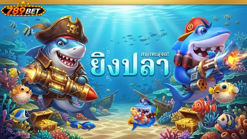 ยิงปลา 789bet เกมออนไลน์ภาพสวย กราฟิกดี บริการ 24 ชม.